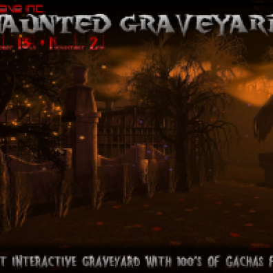 Krave Inc __ Haunted Graveyard - Gacha Event - Flyer